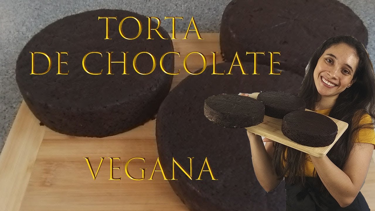 La mejor receta de torta de chocolate sin huevo, mantequilla ni leche