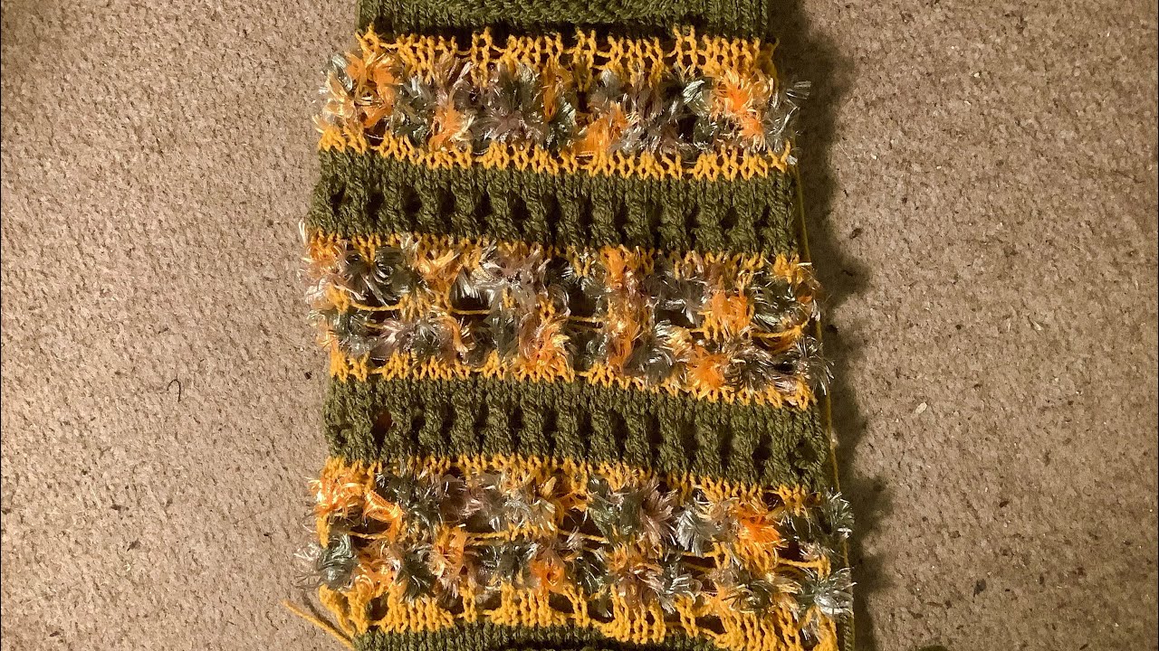 Knitting a Sample with a Different  Yarn