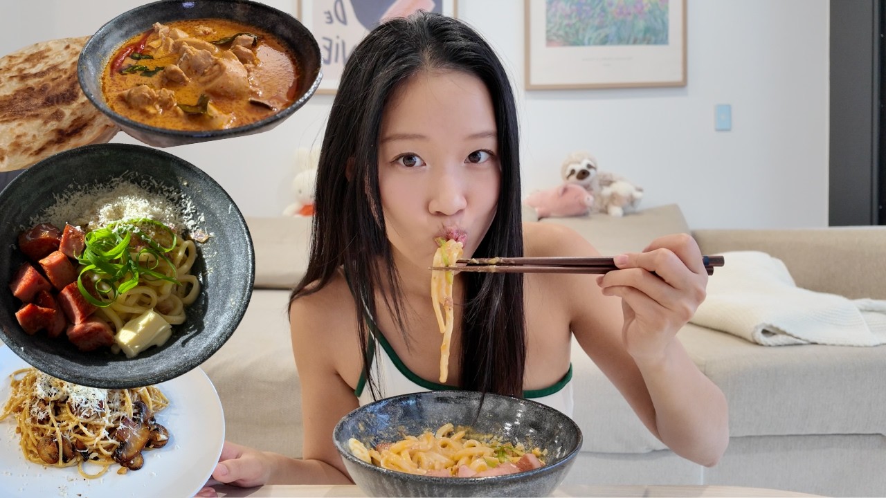 [living alone] what i cook and eat in a week (easy & delicious recipes)