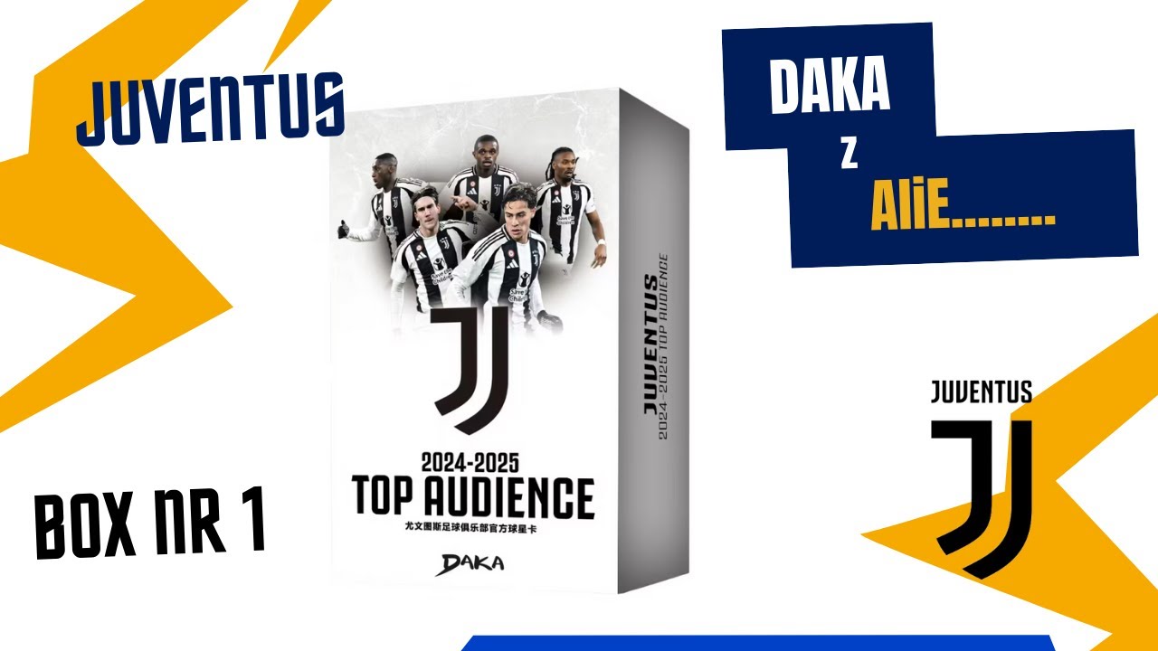 Otwieramy box DAKA Juventus z AliE.... :) Zobaczcie czy było warto ?!