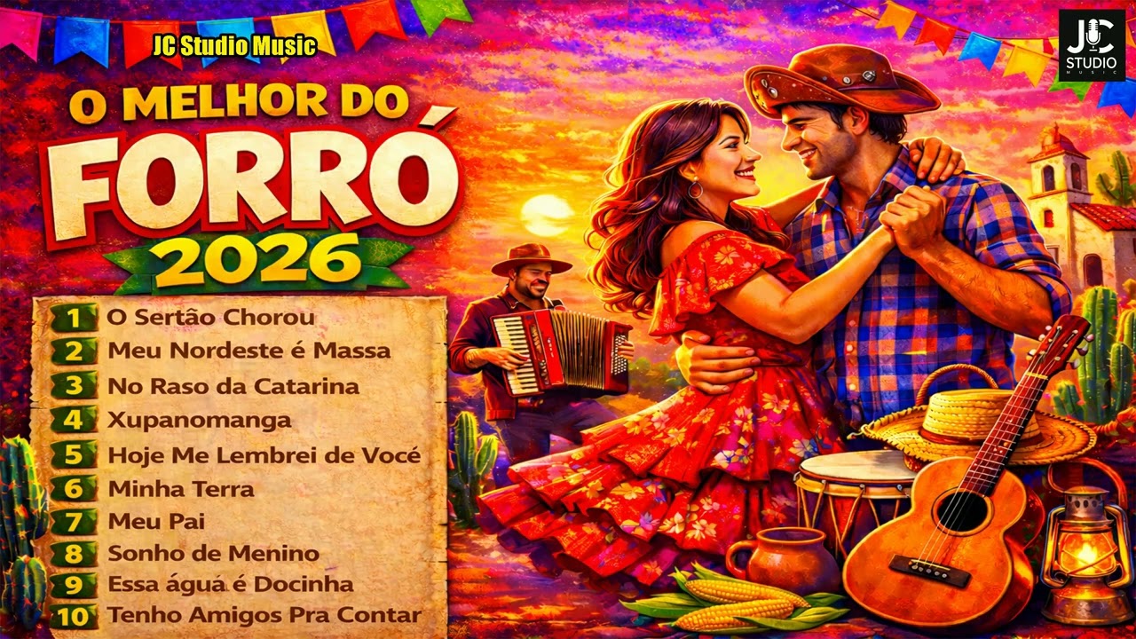 FORRÓ 2026 🌵 O Melhor do Forró Nordestino  /  JC Studio Music