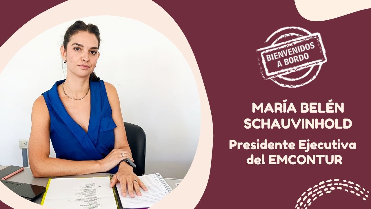 María Belén Schauvinhold -Presidente Ejecutiva del EMCONTUR