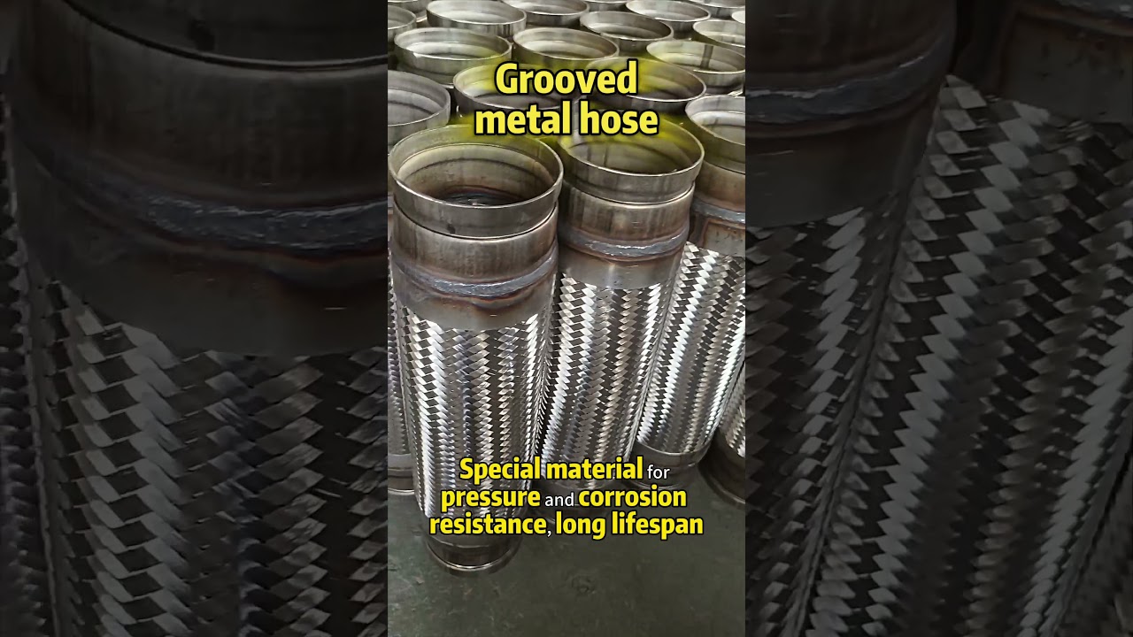 Try the grooved metal hose, with a sealing performance so amazing that it defies imagination❗❗❗