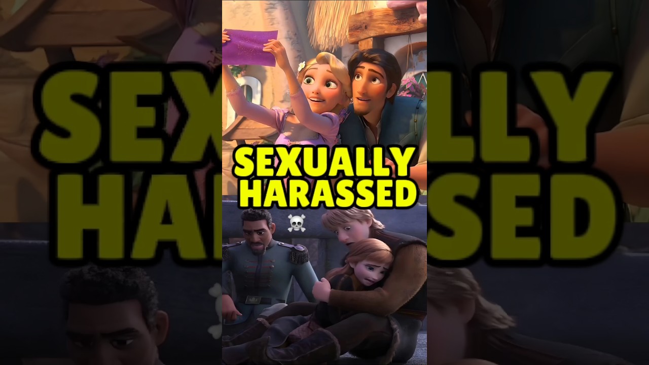You won't see Disney the same way again 😱💀 #disney #tangled #frozen #Elsa #rapunzel