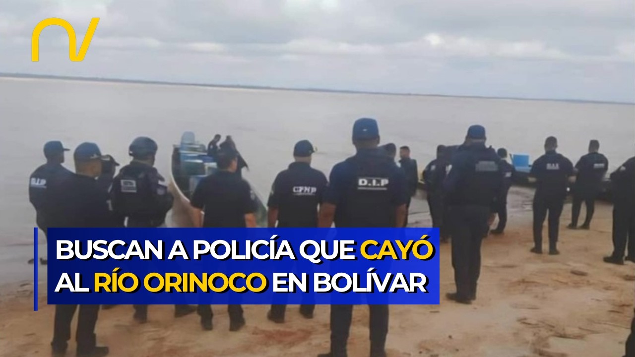 TRAGEDIA EN EL ORINOCO: Funcionario de la PNB desaparece tras caer al río en Bolívar