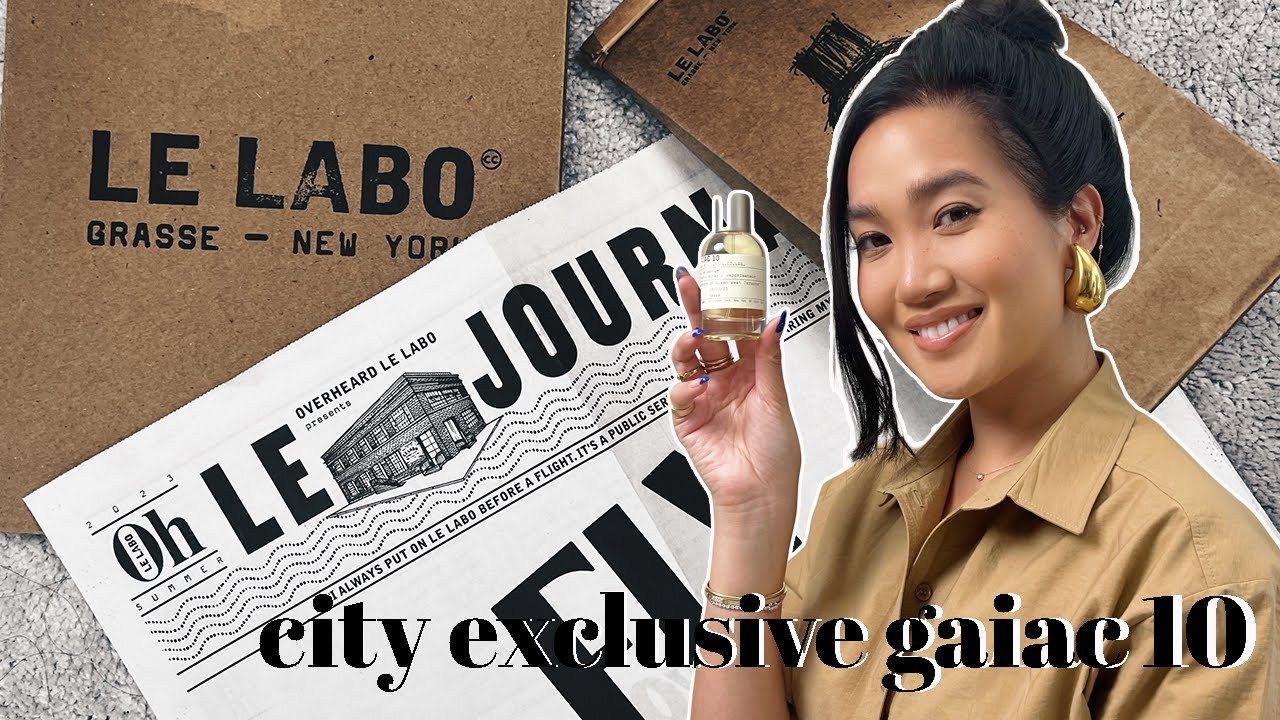LE LABO СЕНТЯБРЬ ЭКСКЛЮЗИВЫ ГОРОДА GAIAC 10 МАГАЗИН И ДОСТАВКА