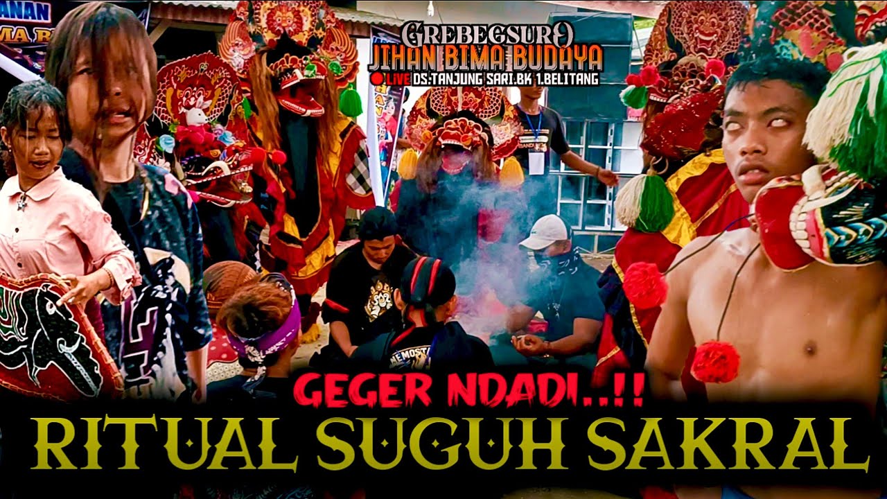 🔴RITUAL SUGUH SAKRAL RAMPAK BARONG jaranan JIHAN BIMA BUDAYA@SENIID