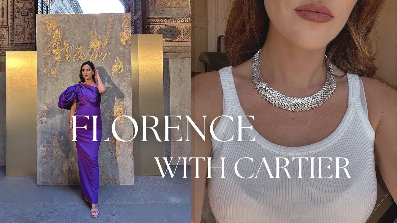 I WAS INVITED ON A CARTIER TRIP TO FLORENCE |  HIGH JEWELLERY GALA EVENT | Four Seasons Florence