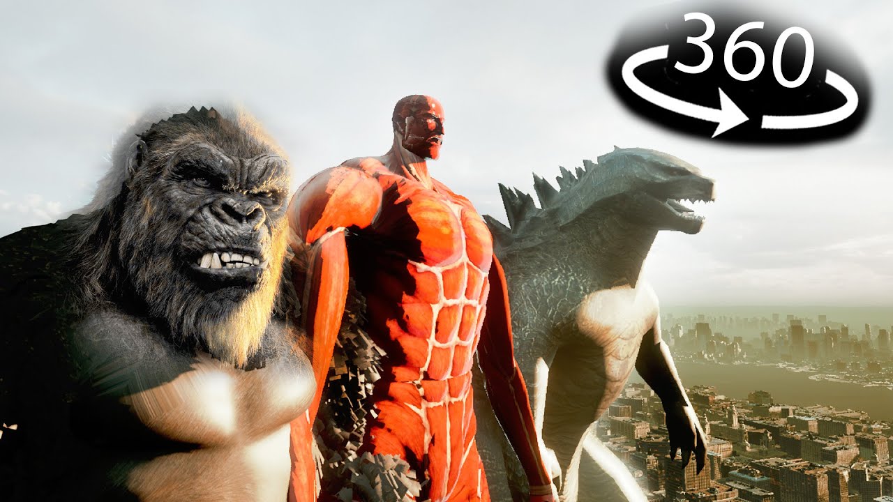 360&deg; - LARGEST Monster Size Comparison VR