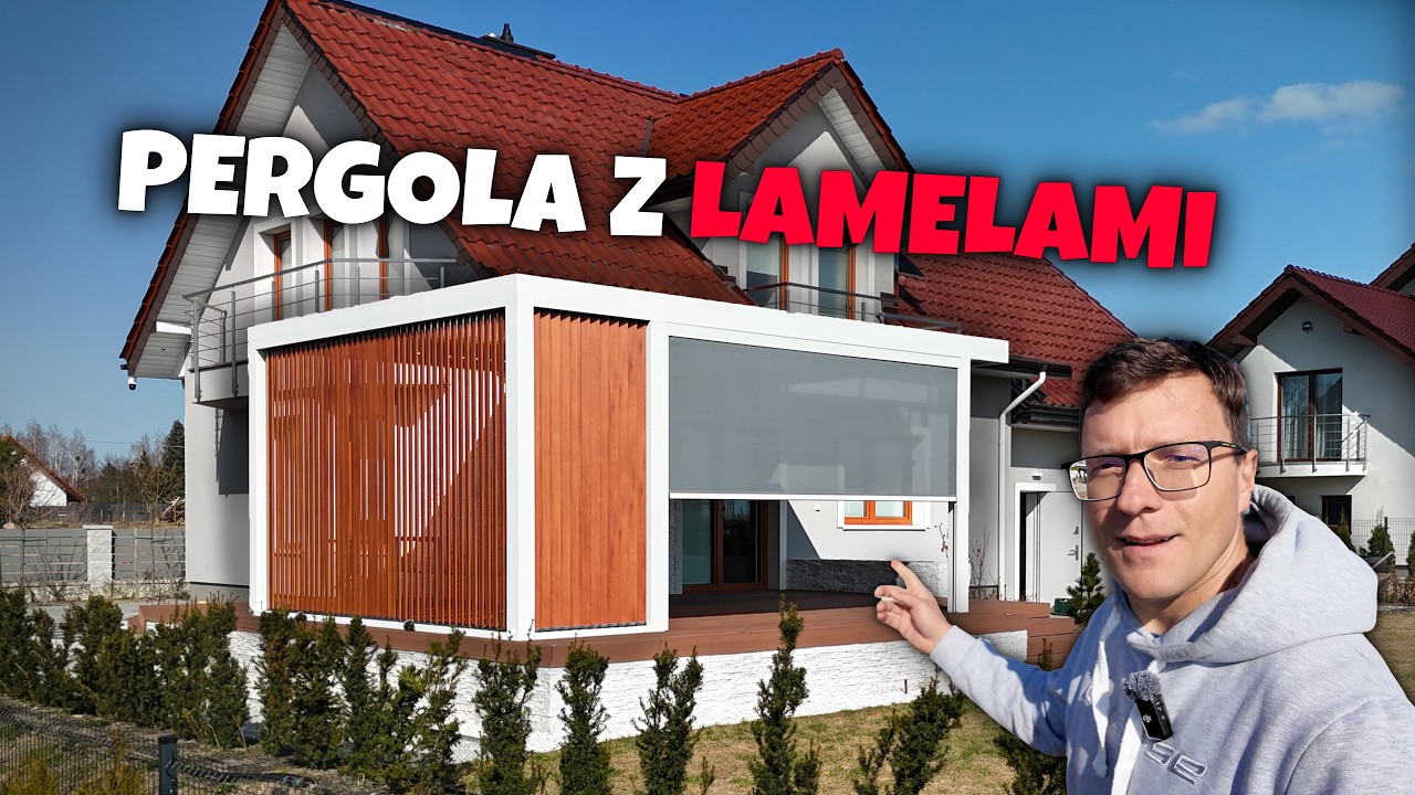 PERGOLA TARASOWA Z LAMELAMI &ndash; JAK DZIAŁA I ILE KOSZTUJE? 🏡 | ALU4U
