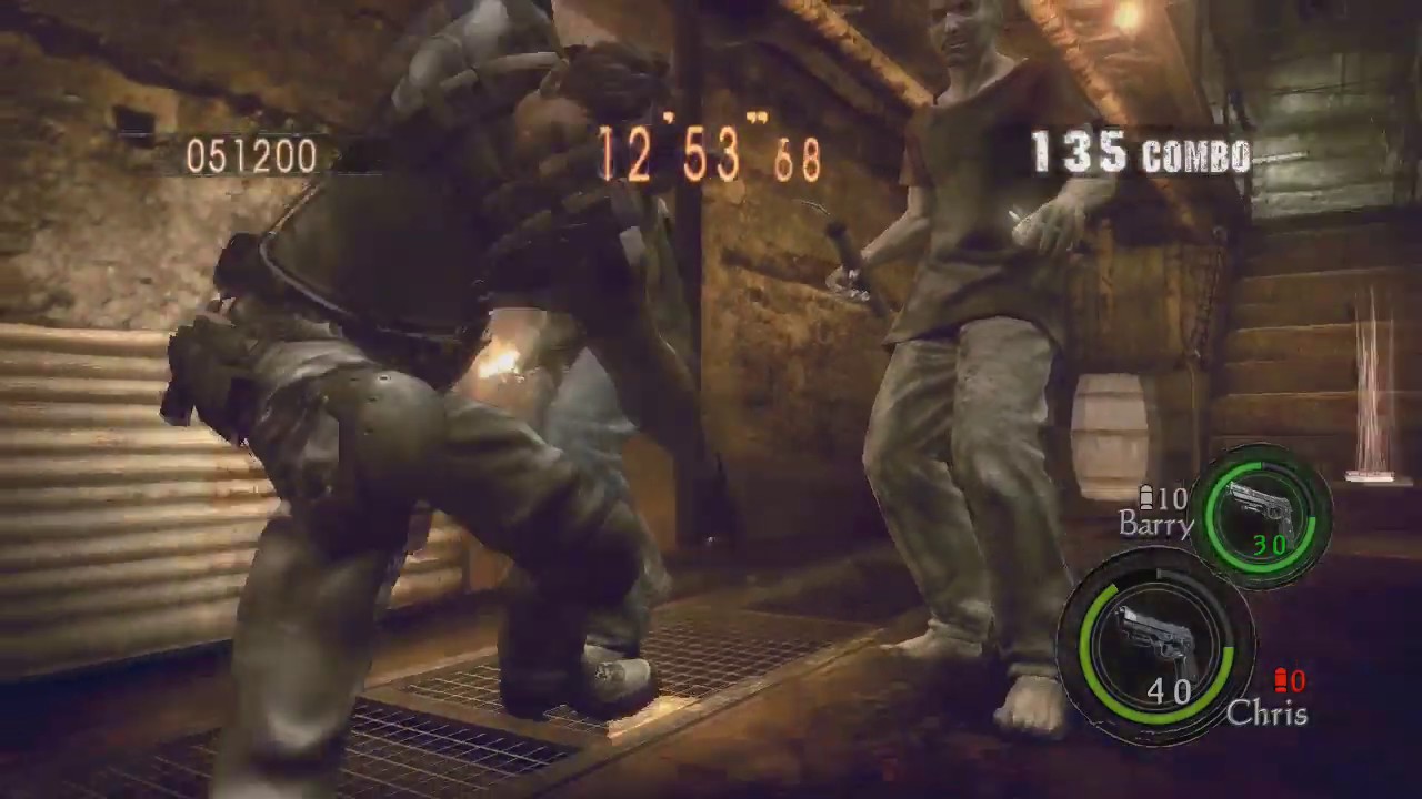 Prison Duo 1109k Chris BSAA & Barry Mercenaries United | Resident Evil 5 PC