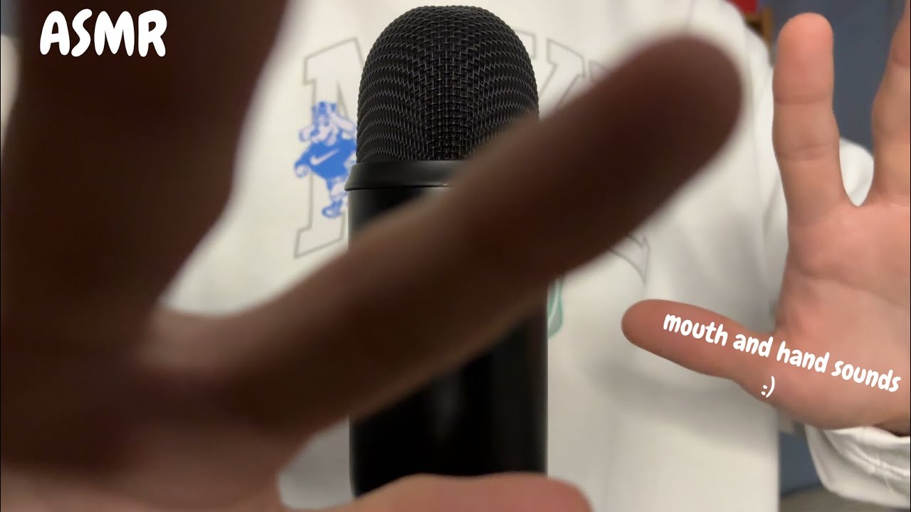 ASMR Mouth and Hand sounds (no talking)