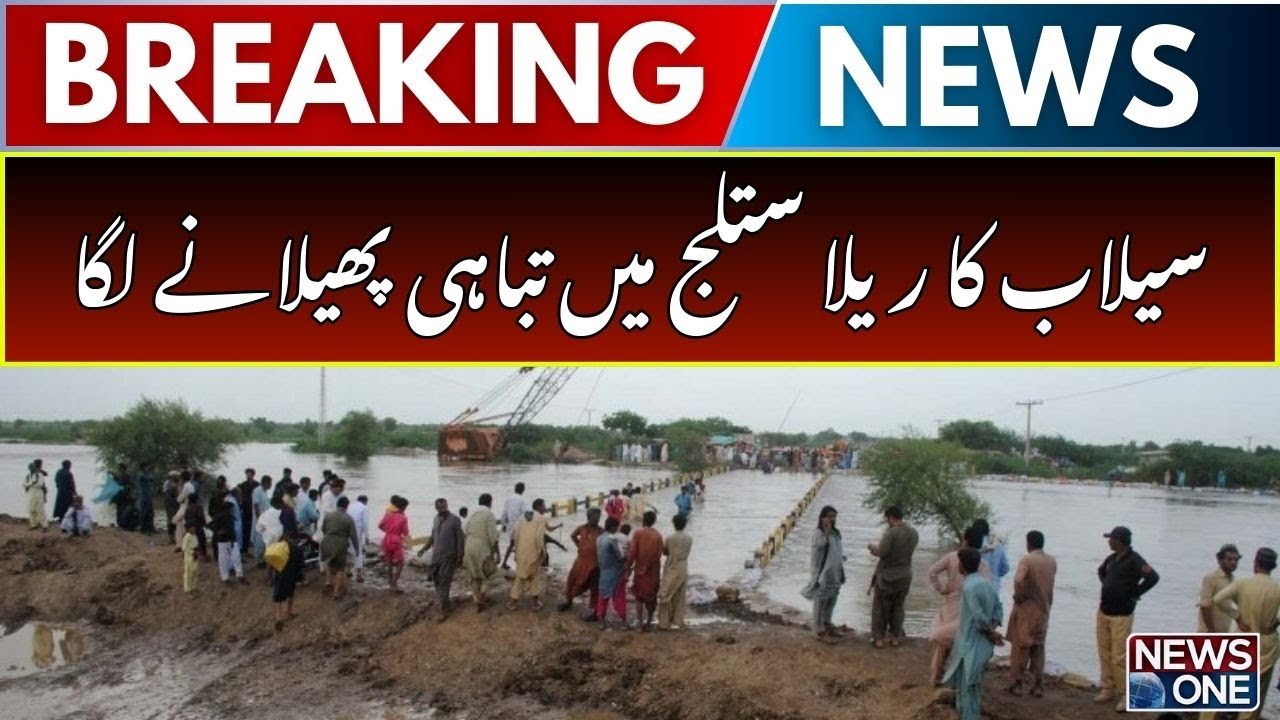 Critical Flood Situation in River Sutlej | Breaking News