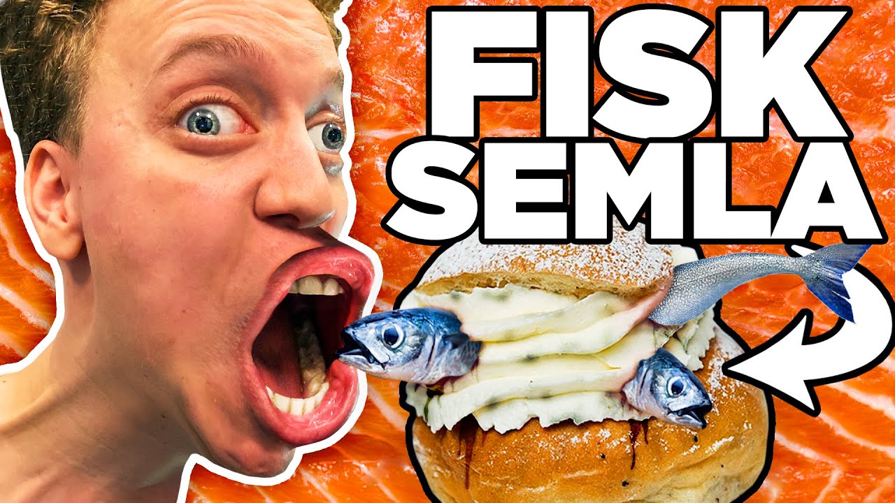ÄTER VÄRLDENS ÄCKLIGASTE SEMLOR!!