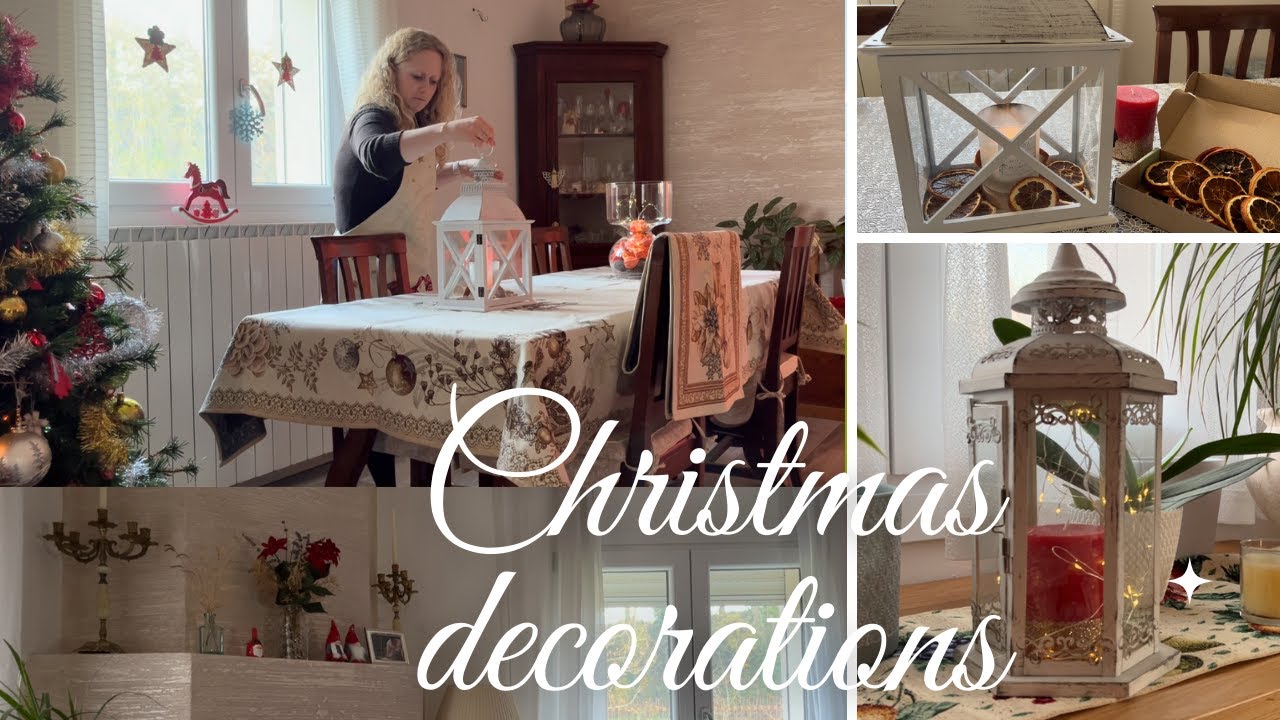 ✨DECORO LA CASA per il Natale | Video rilassante e motivazionale | Living tour