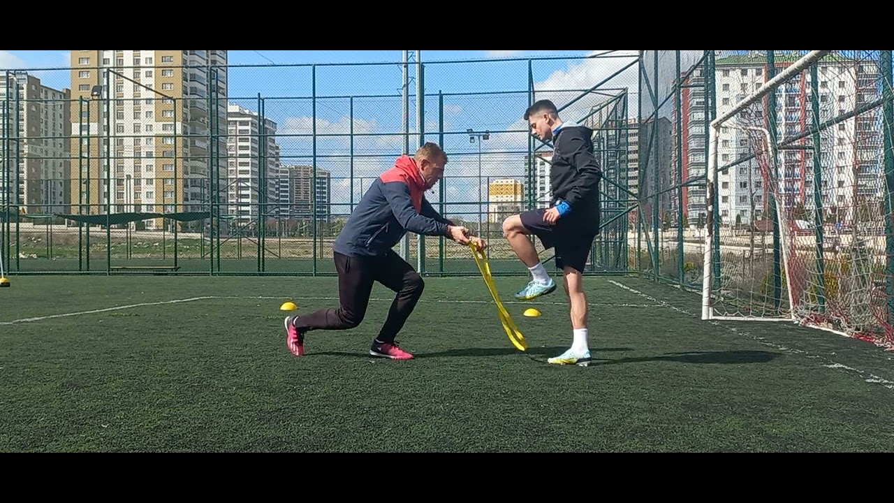 Futbol:Aşiri Kuvvet Çalışması(direnç lastigi)