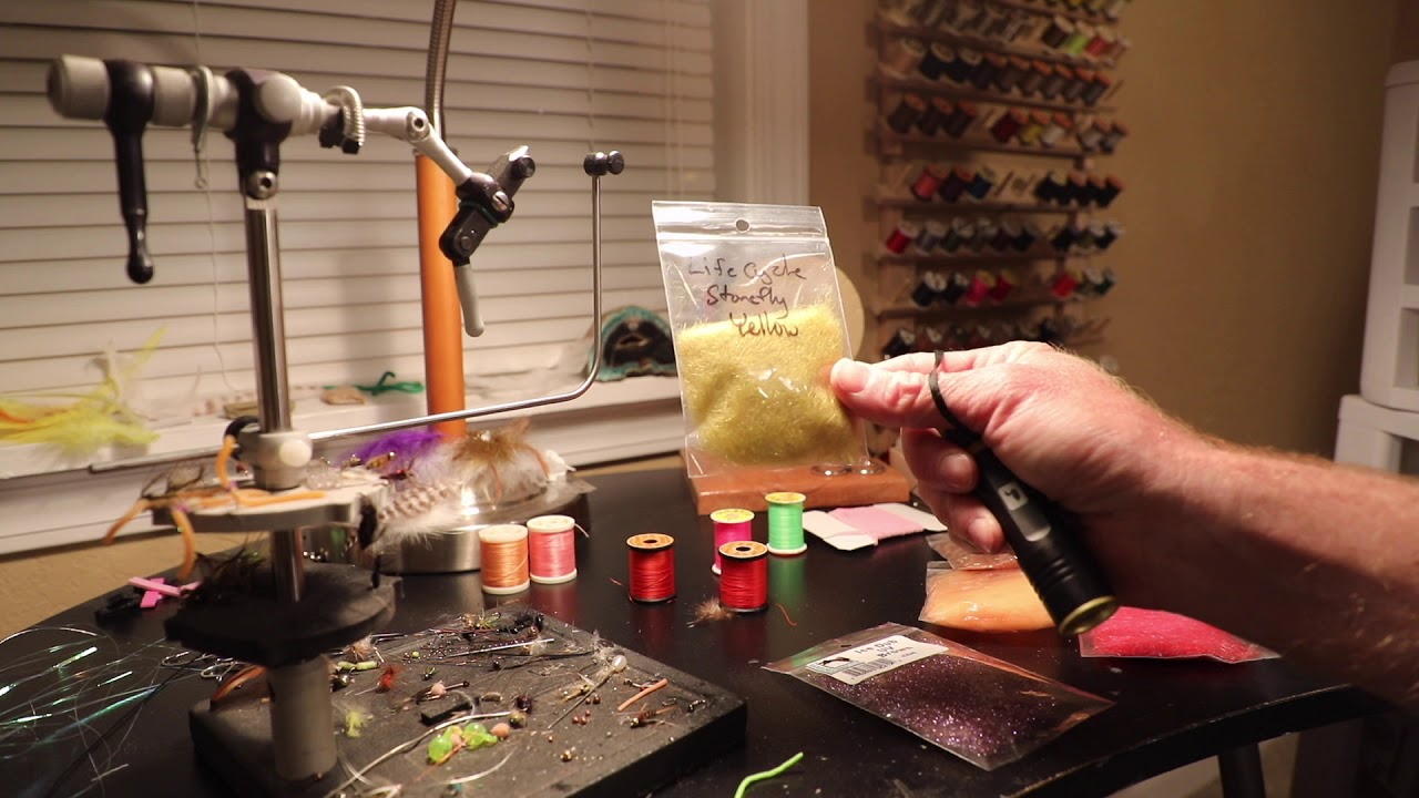 Trigger Points in Fly Tying: UV Reactive Materials with David Knapp   HD 1080p