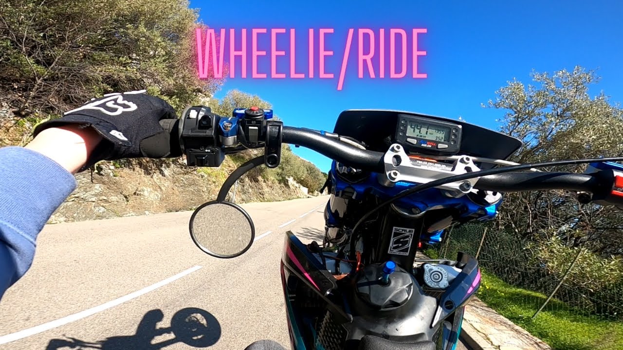 Ktm sx 125 supermot / wheelie and ride