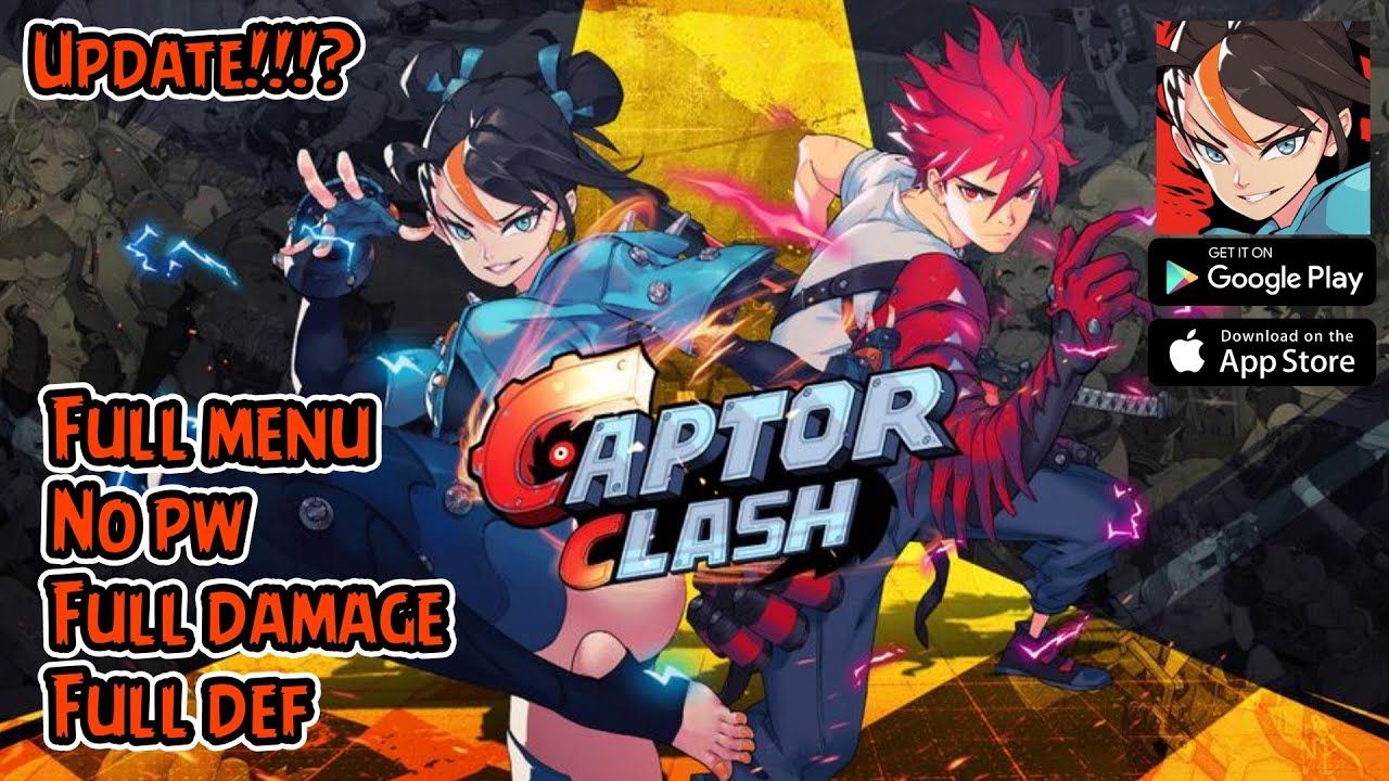 CAPTOR CLASH APK game battle rpg terbaik di android 2023 udah full menu bisa pve dan no password