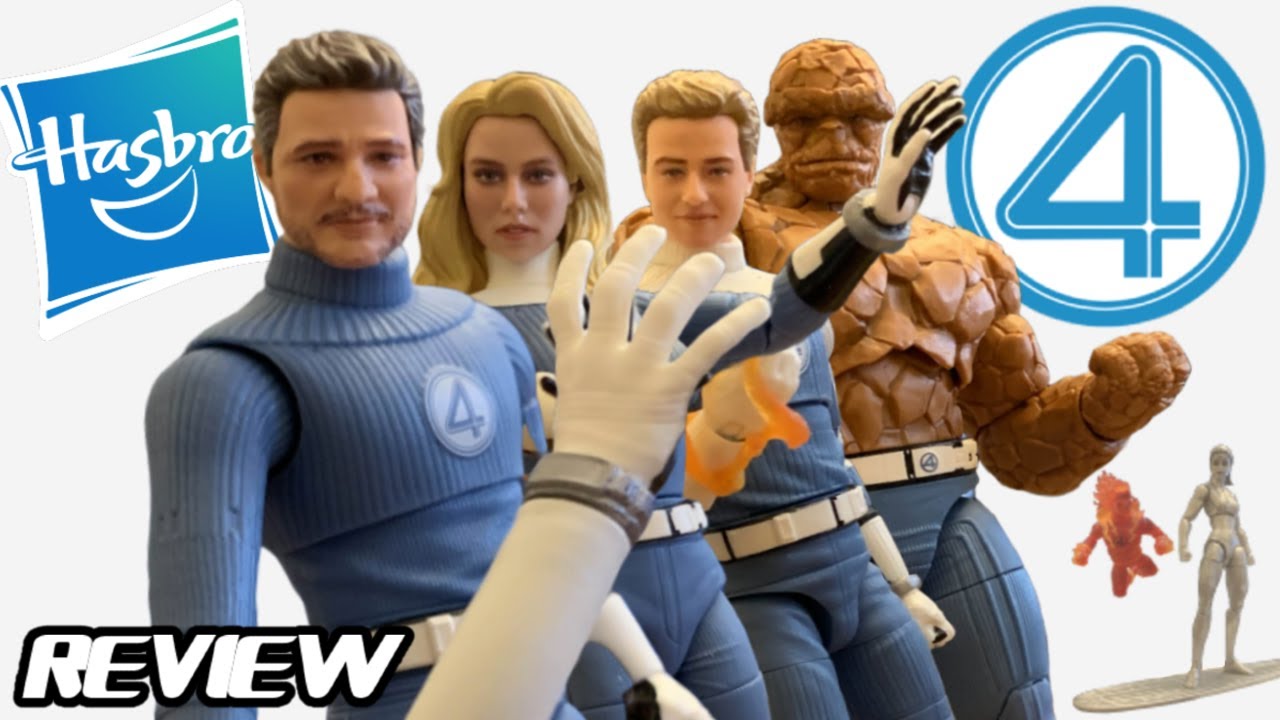 Marvel Legends Fantastic Four: First Steps Action Figures Review