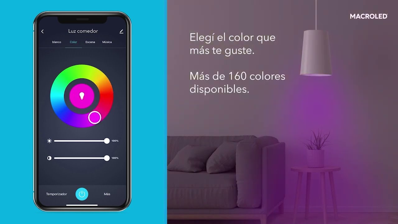 MACROLED SMART - Conexi&oacute;n y funciones b&aacute;sicas de la l&iacute;nea SMART
