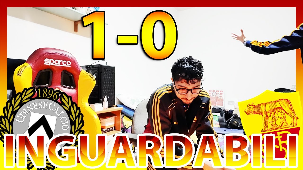 INACCETTABILE 😡 Udinese-Roma 1-0 | Reaction completa