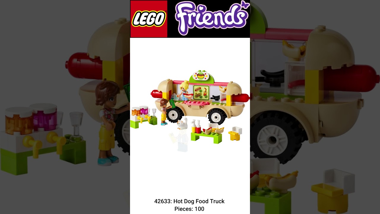 LEGO Friends 42633 - Hot Dog Food Truck (LEGO Friends 2024)