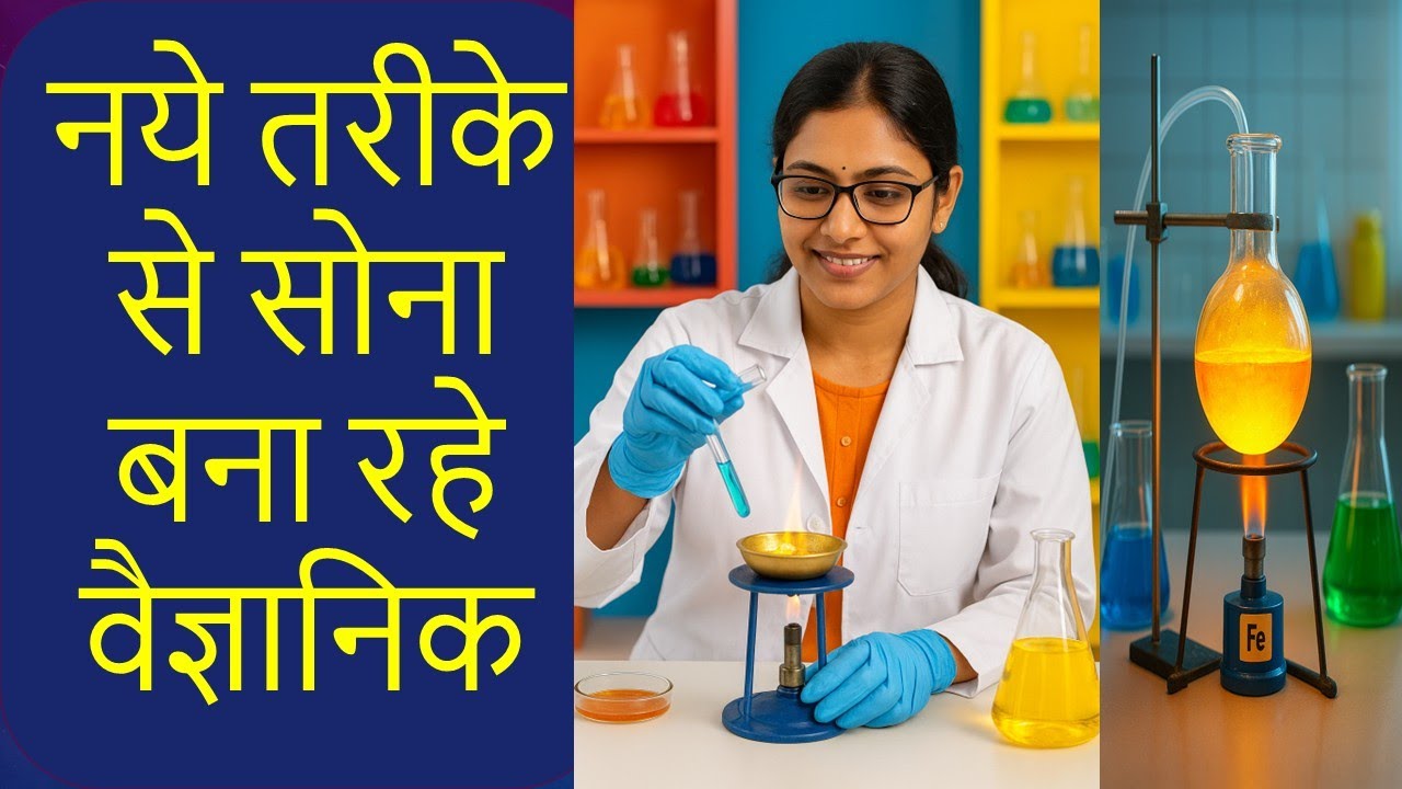 नये तरीके से सोना बना रहे हैं वैज्ञानिक !