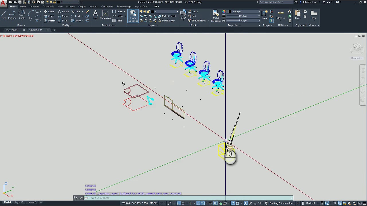 AutoCAD - Layer Isolate & Unisolate Tool
