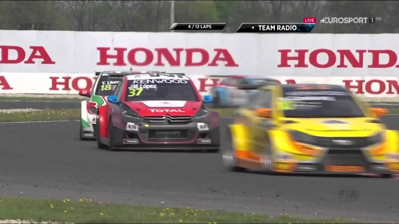 wtcc 2016 slovakia race 2 full english HD