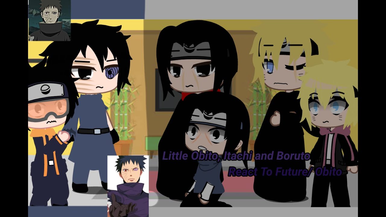 Little Obito, Itachi and Boruto React to Obito (2/3)