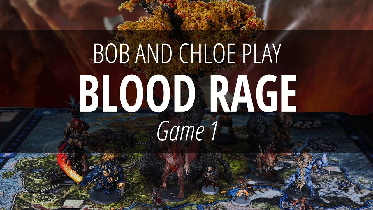 Blood Rage   Two-Player Playthrough (Game 1)