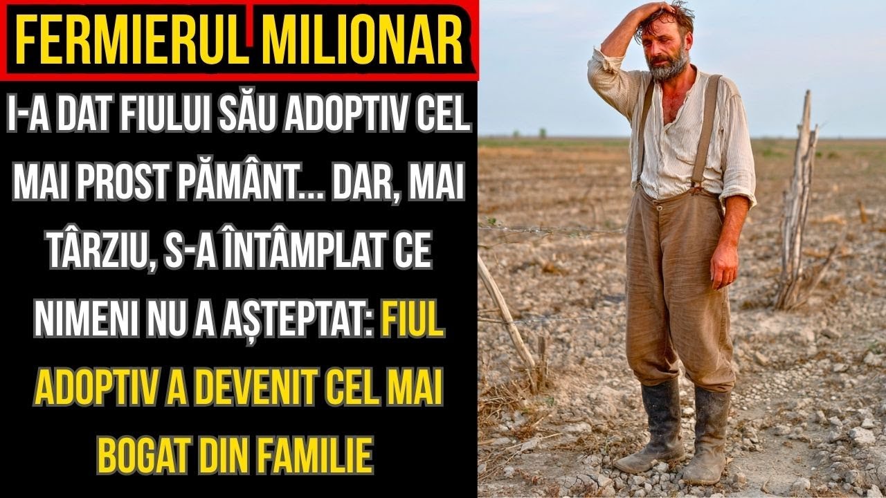 Milionarul i-a dat fiului adoptiv PĂMÂNT PROST, dar el a devenit CEL MAI BOGAT!...