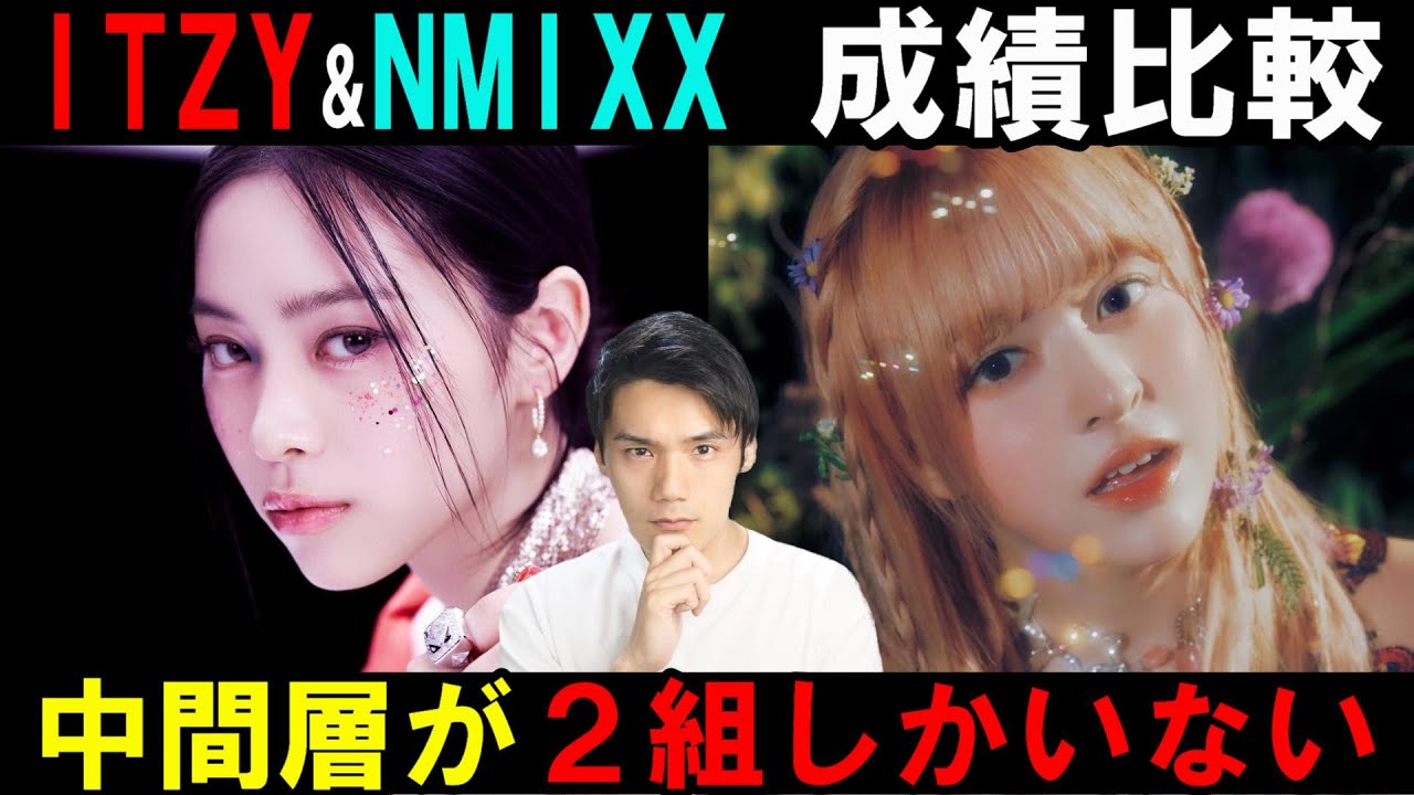 ITZYとNMIXXの初動成績比較！JYP若手同士が中間層でライバルになのは一番避けるべき！【CAKE Party O’Clock】