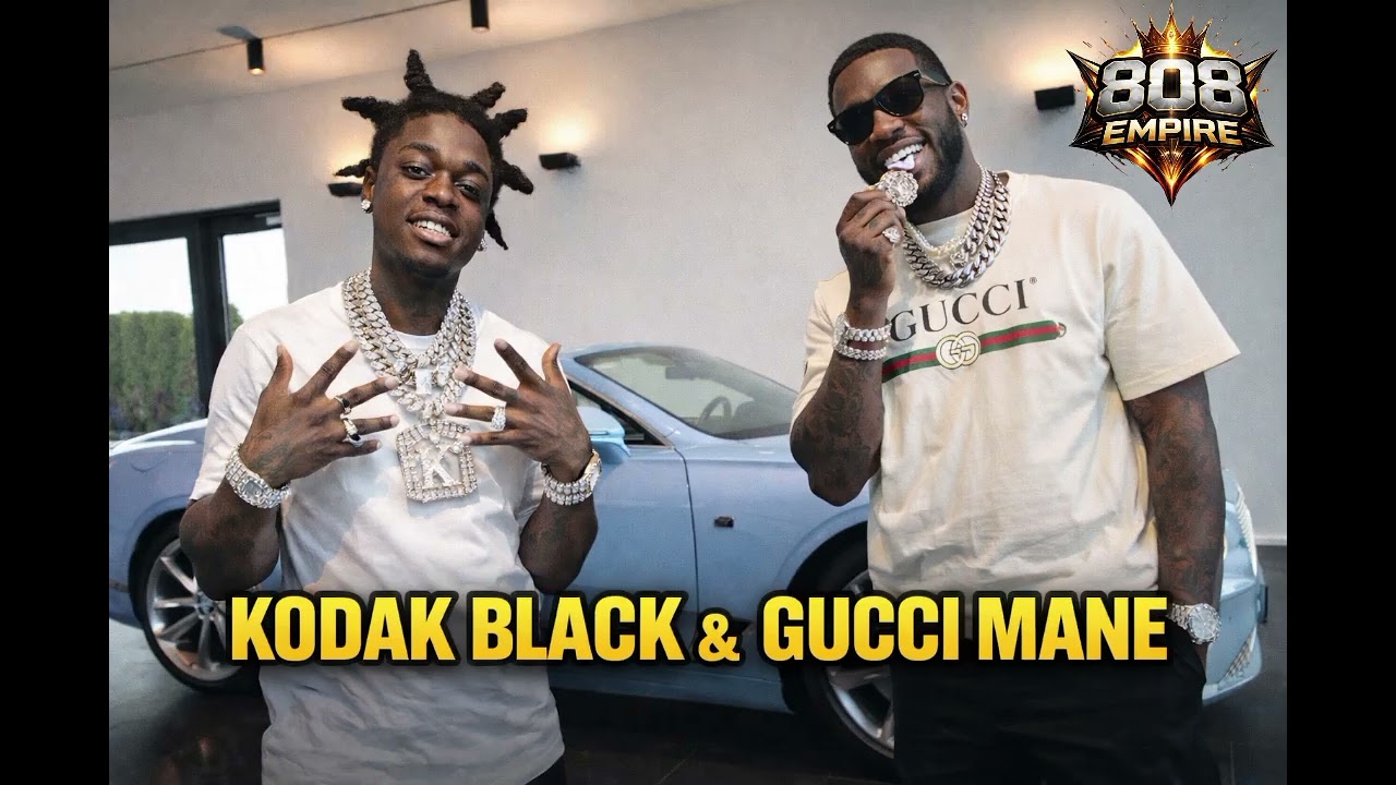 Kodak Black ft Gucci mane- Echoes in my cup ( official lyrics video)
