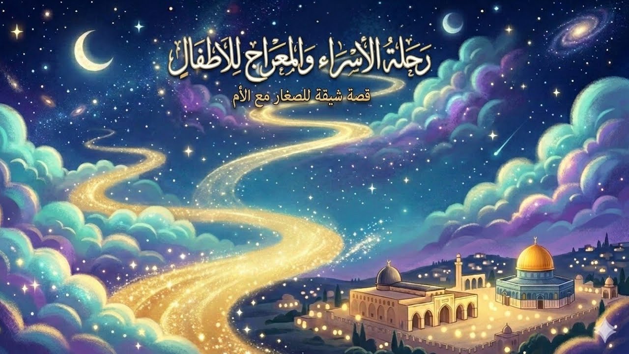 الصلاة هدية من الله – قصة الإسراء والمعراج للأطفال 💛