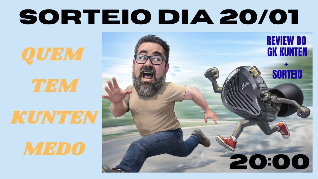 Primeiro SORTEIO DE 2026 + Review do Kunten
