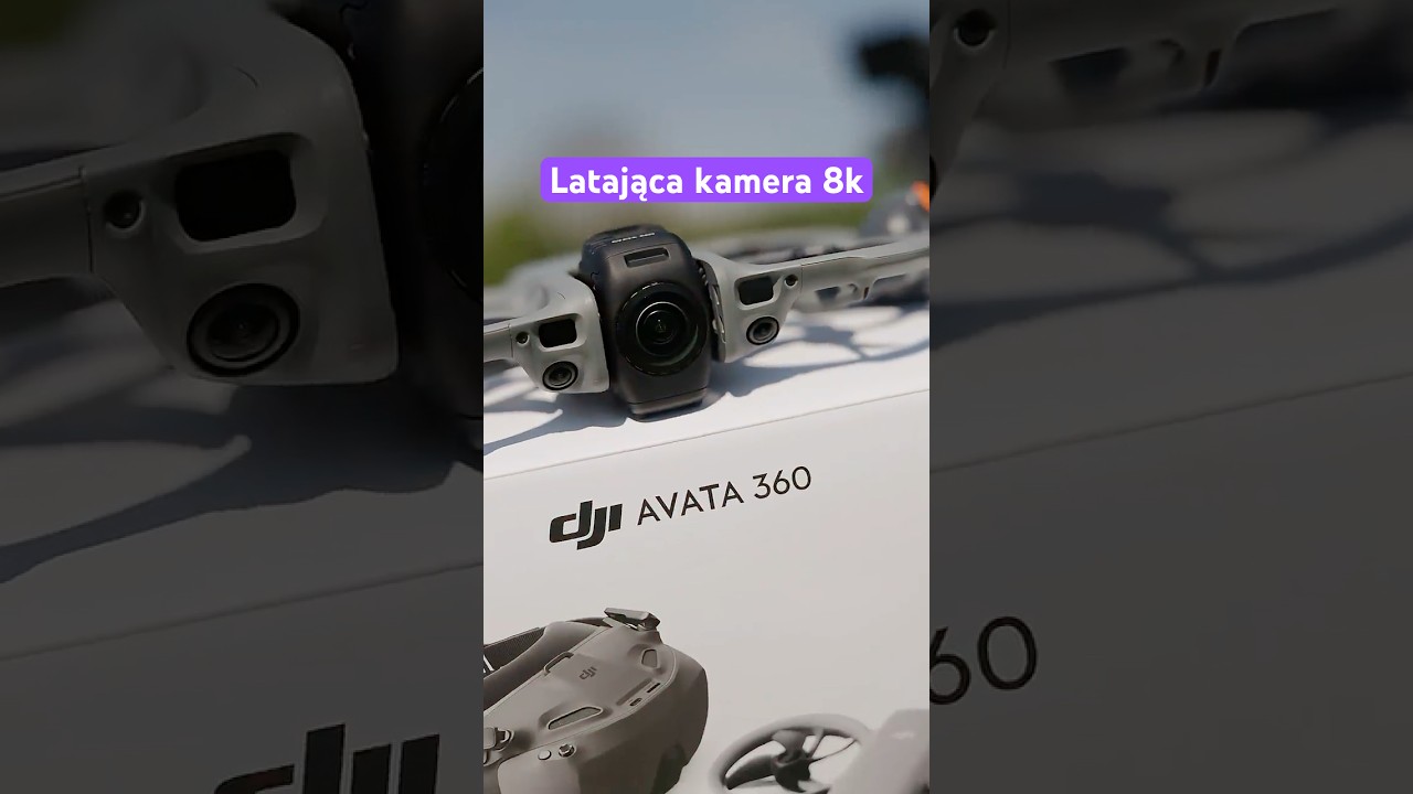 DJI Avata 360 dron FPV i kamera 8K w jednym 🚀