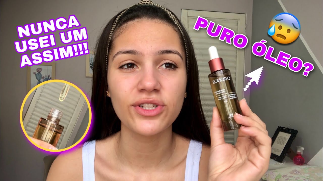 TESTEI O CONCENTRADO REVITALIZANTE DA NATURA CHRONOS E ANALISEI A COMPOSIÇÃO 🧐 | Fiquei surpresa