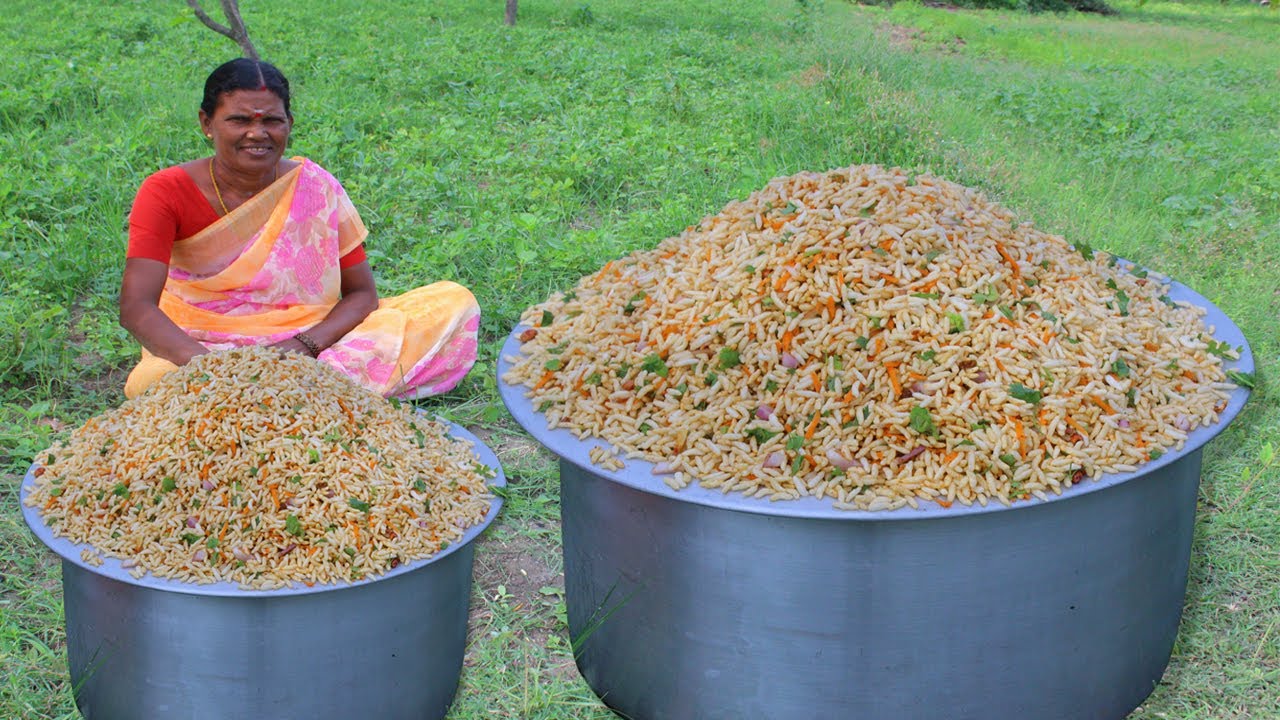 Masala pori recipe prepared my mom | masala puffed rice | snacks recipes | Side dish recipes