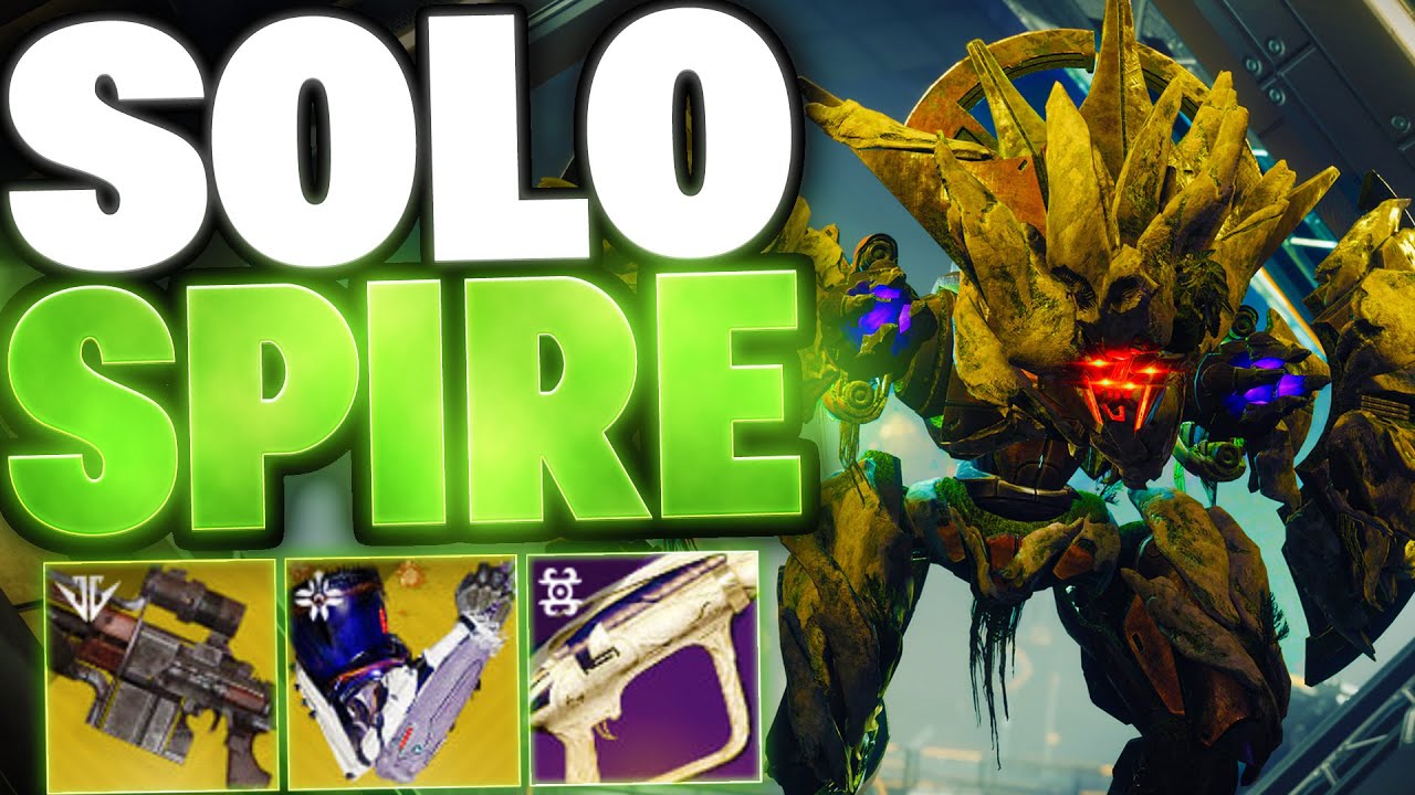 Solo Flawless Spire Of The Watcher Dungeon With Solar Titan (Season of the Wish) Destiny 2