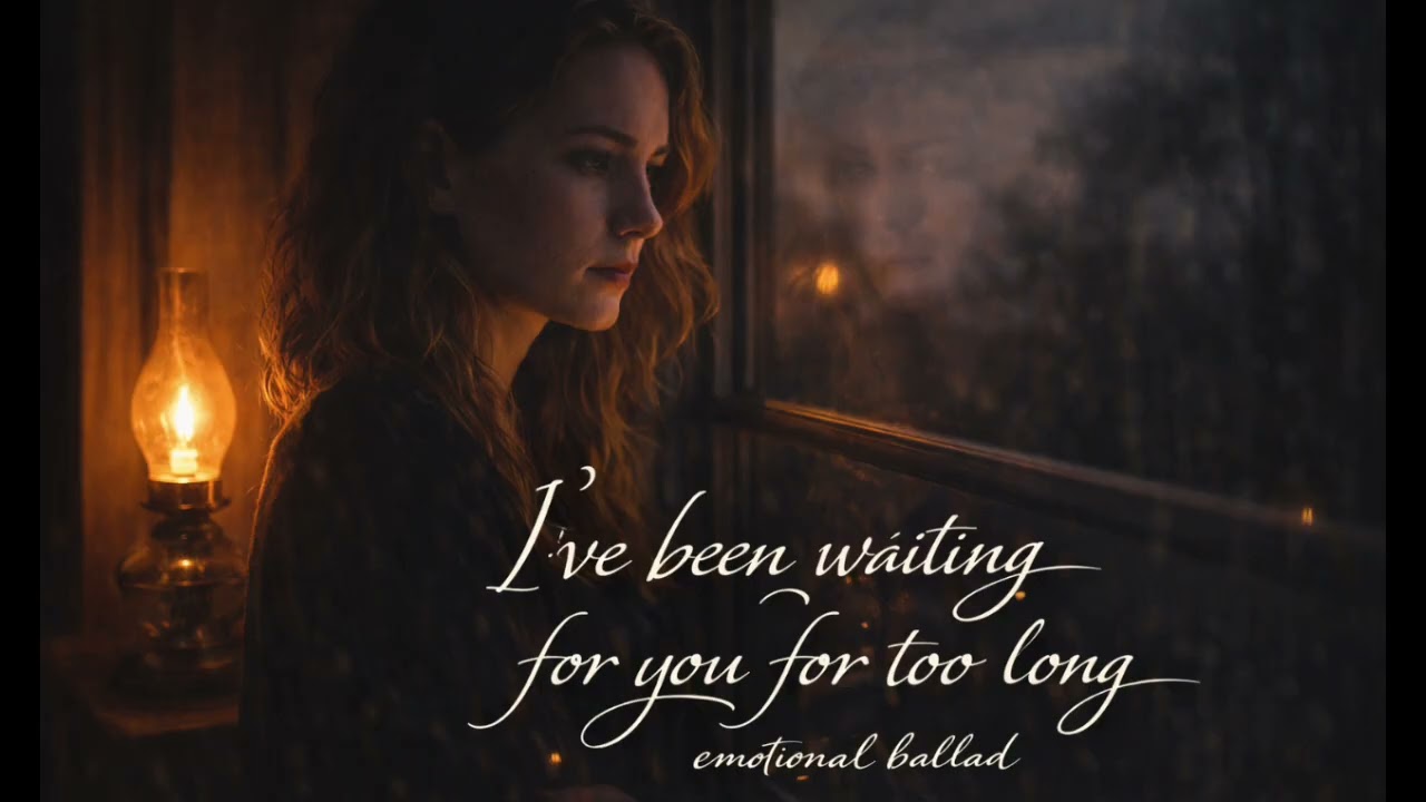 I've been waiting for you for too long -  Damn Singer | emotional ballad