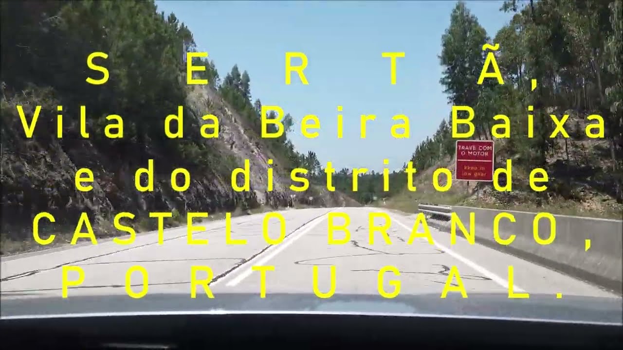 Sertã, Vila da Beira Baixa e do distrito de Castelo Branco, Portugal, U.E.