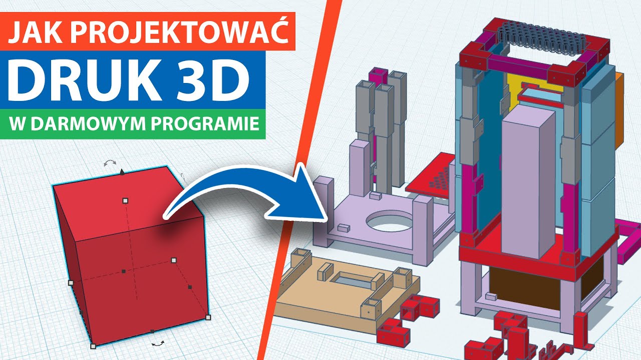 Jak stworzyć własne wydruki 3D za DARMO w przeglądarce? Poradnik Tinkercad