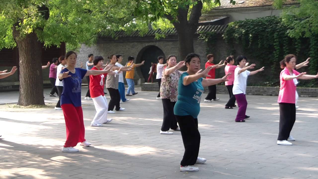 Tai Chi Chuan 24 mov. en parque de China