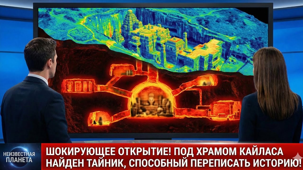 Археологи в шоке: под храмом Кайласа нашли тайник, способный переписать историю!