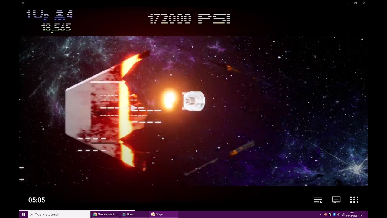 Commodore 64 - Uridium ...... Remake 2020 - UNREAL ENGINE 4