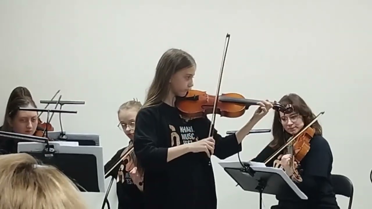 Концерт Дитячого симфонічного оркестру KharkivMusicFest, Солістка Агнія Заячківська, 30 січня 2026