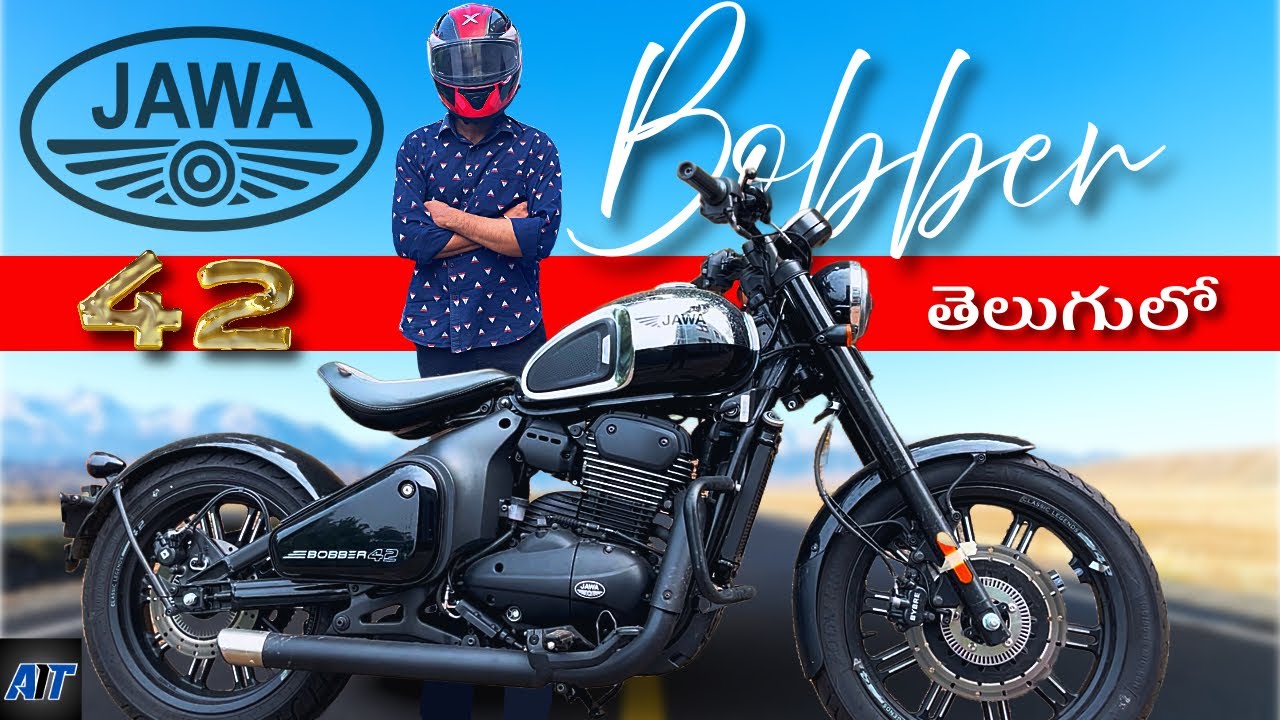 JAWA 42 Bobber review in Telugu | Looks great but practicality??