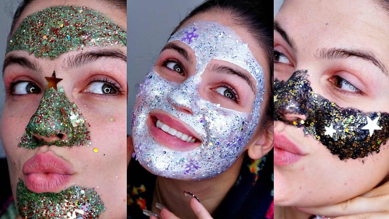 DIY GLITTER MASK | #SkincareSundays